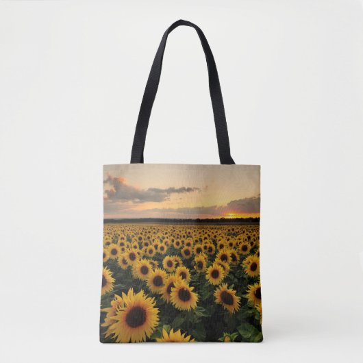 Flowers | Sunflower Field トートバッグ (正面)