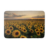 Flowers | Sunflower Field バスマット (正面)