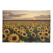 Flowers | Sunflower Field 枕カバー (裏面)