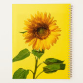 Flowers | Sunflower on Yellow プランナー手帳 (裏面)