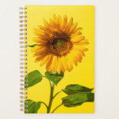 Flowers | Sunflower on Yellow プランナー手帳 (正面)