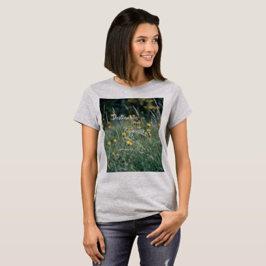 Flowers T-Shirt (Image created by grok) Tシャツ (正面フル)