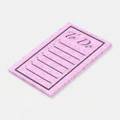 Flowers To Do List Post it Notes ポストイット (アングル)