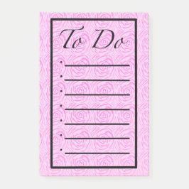 Flowers To Do List Post it Notes ポストイット