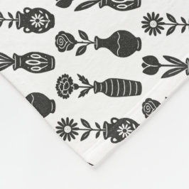 Flowers Vases  フリースブランケット