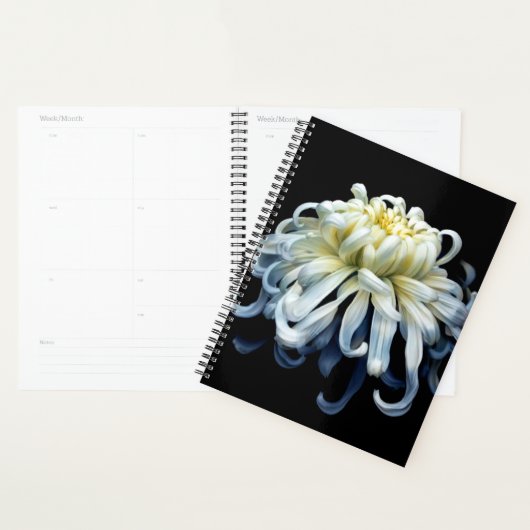 Flowers | White Chrysanthemum プランナー手帳 (ディスプレー)