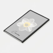 Flowers | White Daffodil Flower ポストイット (アングル)