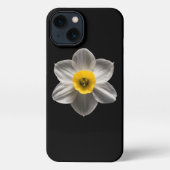 Flowers | White Daffodil Flower iPhoneケース (裏面)