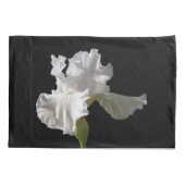 Flowers | White Iris 枕カバー (裏面)