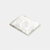 Flowers | White Roses ポストイット (アングル)