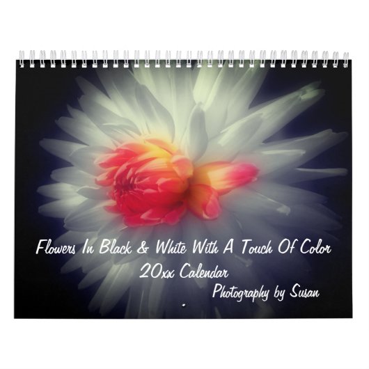 Flowers With A Touch Of Color  カレンダー (カバー)