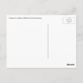 Flowers with Ivy by Henri Rousseau,ヴィンテージフローラ ポストカード (裏面)