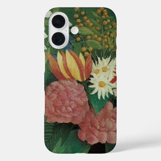 Flowers with Ivy by Henri Rousseau,ヴィンテージフローラ Case-Mate iPhoneケース (裏面)