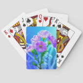 Flowers with Jellyfish Nettles Playing Cards トランプ (裏面)