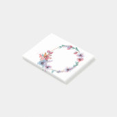 Flowers Wreath Frame Boundary Flower Border ポストイット (アングル)