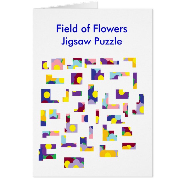 FlowersJigsawのパズルの分野 (正面)