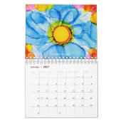 Flowerworks - 2026 Twelve Month Art Calendar カレンダー (1月 2027)