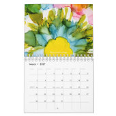 Flowerworks - 2026 Twelve Month Art Calendar カレンダー (3月 2027)