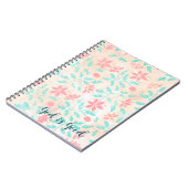 Flowery Notebook ノートブック (左側)