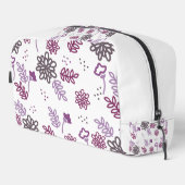 Flowery toiletry bag / Trousse de toilette fleurie ドップキット (右コーナー)