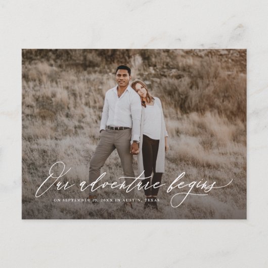 Flowing Adventure日付ポストカードの保存 案内ポストカード (正面)