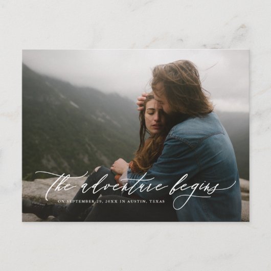 Flowing Adventure日付ポストカードの保存 案内ポストカード (正面)