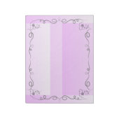 Flowing Beauty Lavender Large Notepad ノートパッド (回転)