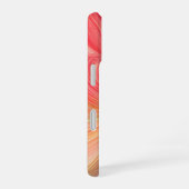 Flowing Color Harmony Abstract Strokes Phone Case iPhone 16ケース (右側面)