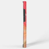Flowing Color Harmony Abstract Strokes Phone Case Samsung Galaxyケース (右側面)