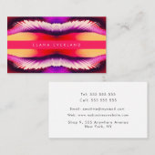 Flowing Color Ink Profile Name Contact 予約カード (正面/裏面)