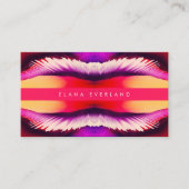 Flowing Color Ink Profile Name Contact 予約カード (正面)