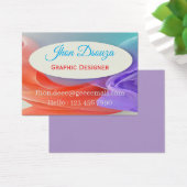 Flowing Gradient Waves with Center Frame, Business (デスク)