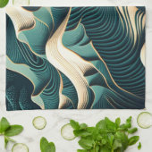 Flowing Harmony キッチンタオル (折り畳み)