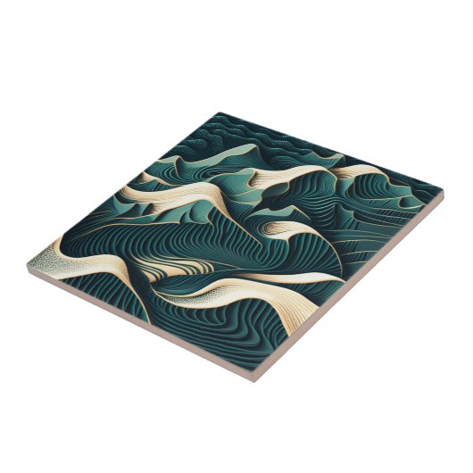 Flowing Harmony タイル (側面)