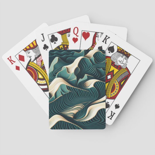 Flowing Harmony トランプ (裏面)