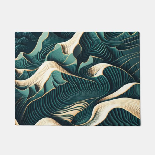 Flowing Harmony ドアマット (正面)