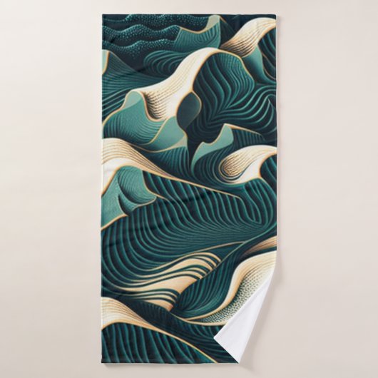 Flowing Harmony バスタオル (バスタオル)