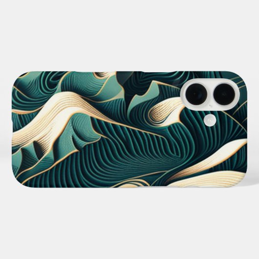 Flowing Harmony Case-Mate iPhoneケース (裏面 (横))
