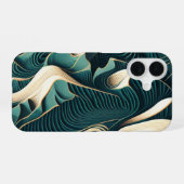 Flowing Harmony iPhone 16ケース (裏面横)
