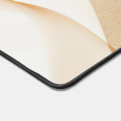 Flowing lines background in sepia shades デスクマット (コーナー)