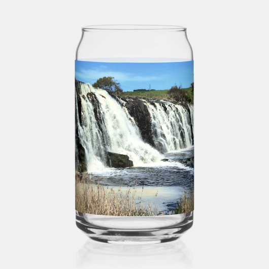 Flowing Waters of Hopkins Falls ガラス缶 (裏面)