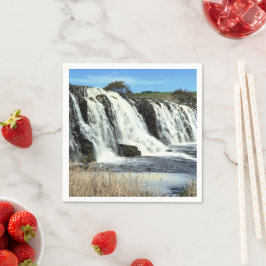 Flowing Waters of Hopkins Falls スタンダードカクテルナプキン