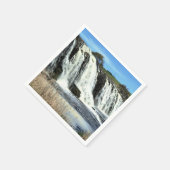 Flowing Waters of Hopkins Falls スタンダードカクテルナプキン (角)