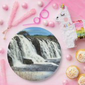 Flowing Waters of Hopkins Falls ペーパープレート (パーティー)