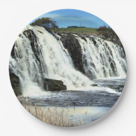 Flowing Waters of Hopkins Falls ペーパープレート