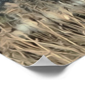 Flowing Waters of Hopkins Falls ポスター (角)