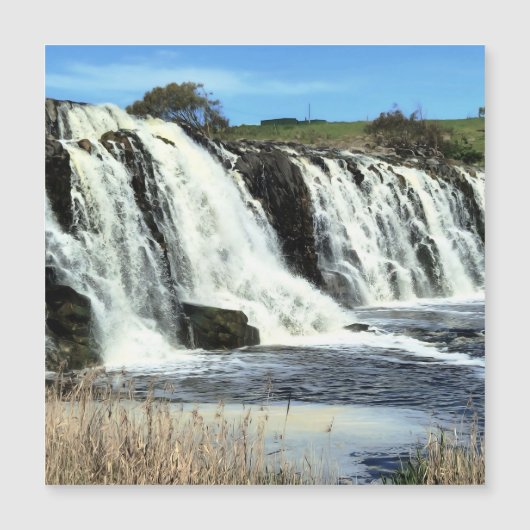 Flowing Waters of Hopkins Falls Magnetic Card (正面)