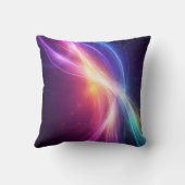 Flowing Waves of Color クッション (裏面)