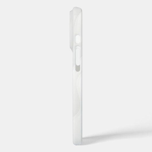Flowing White Wave iPhoneケース Case-Mate iPhoneケース (裏面 / 左)