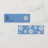 FlowingCreekプロファイルカード スキニー名刺 (正面/裏面)